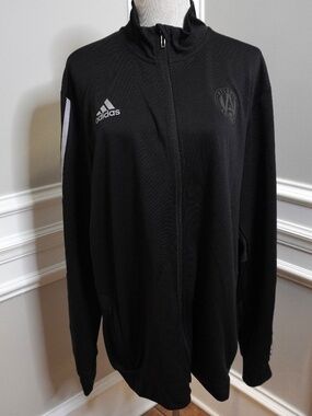 Atlanta United FC 2023 Team Issue Training jacket by Adidas, Size XL